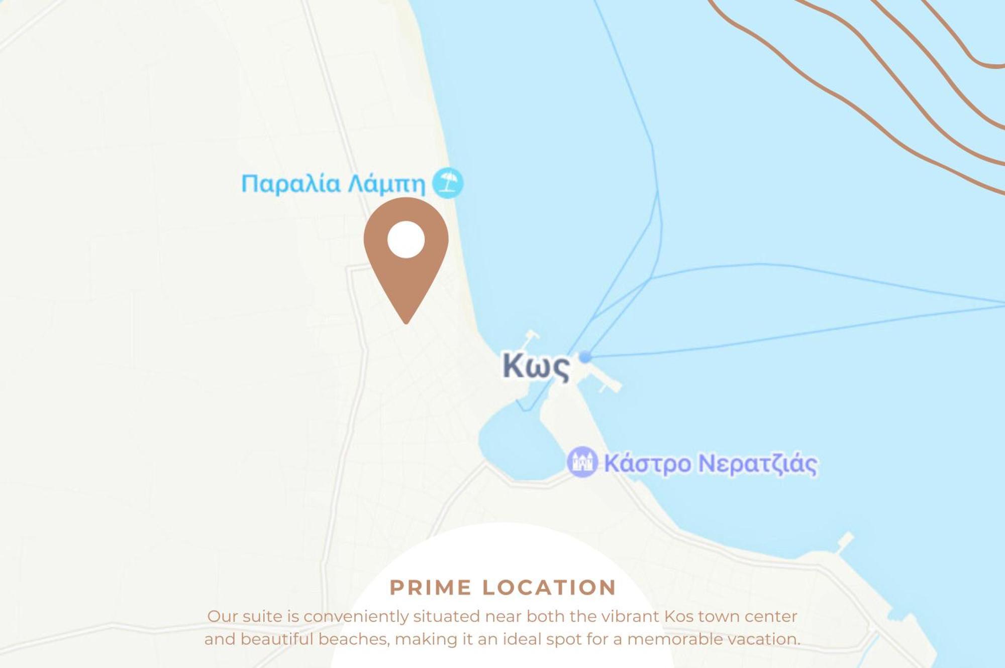 Camara Suite Kos-Stadt Exterior foto